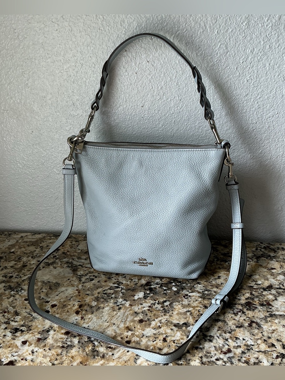 Coach Abby Duffle Bag in Light Blue